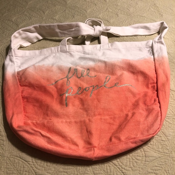 Free People Dip Dye Ombre Tote Bag - Picture 2 of 6